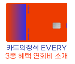 우리카드 카드의정석 EVERY 썸네일